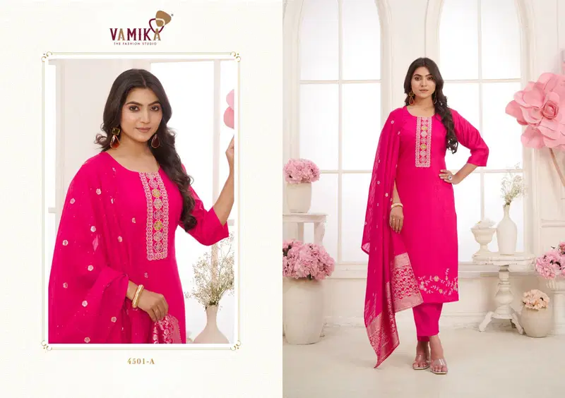 Jannat Vol 2 By Vamika Viscose Readymade Suits Wholesale Shop In Surat

